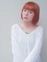 レジュアル(RESSUAL)&nbsp;斜めバンググレージュカラーデザインカラーシルキーベージュ