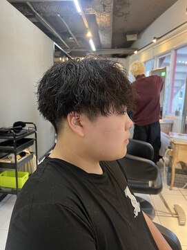 アイズ 海老名(AIZU) ツイストスパイラルパーマ ツイストパーマ メンズパーマ