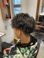 オーブ ヘアー リープ 大日店(AUBE HAIR leap) #メンズツイストスパイラル #ツイスパ #スパイラルパーマ