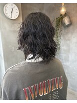 テトヘアー(teto hair) ウルフレイヤー　くるくる