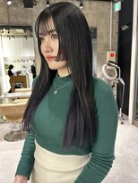 ヨーク(yoke)&nbsp;【yoke×RYO】姫カット/顔周りカット/グロスブラック