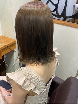 ロア 福岡天神本店(LORE) ダブルカラーベージュカラーケアブリーチカラーハイトーンカラー