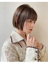 ブリンク(blink)&nbsp;ボブ×ベージュカラー