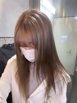 エヴァー(ever) 【切りっぱなしボブ/エアリーロング/美髪/ピンクブラウン/渋谷】