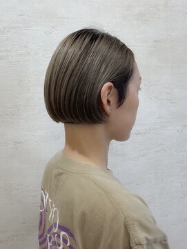 アンジェリカ(Angelica Total Beauty Lifestyle Design) 大人ショートボブ×ナチュラルボブ×ミニボブエモージュカラー