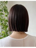オトナの切りっぱなしボブ