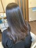 【ネオメテオストレート】縮毛矯正全体/カット/新次元の美しい髪へ