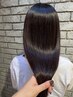 質感再生♪カット+髪質改善シルクストレート