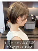 レイラバイアフロート 吉祥寺(Lila by afloat)&nbsp;【畑中正敏】丸みショート/小顔ショート/ひし形ショート