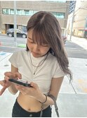 透ける透明感 グレージュカラー HIROKI