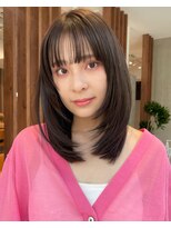 ビュートリアム 南青山(BEAUTRIUM) 顔周りレイヤー レイヤーカット 前髪カット 髪質改善 表参道青山