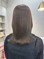 ポジ(poji)&nbsp;ベージュカラー/ロング/セミロング/ミルクティーベージュカラー