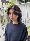 自然な毛流れで作る海外風レイヤーボブ