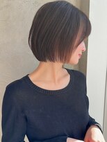 アフロート ルヴア(AFLOAT RUVUA)&nbsp;似合わせ ショート ボブ 30代 40代 小顔 新宿 ひし形 前上がり