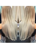 ルフレ 新宿歌舞伎町店(Reflet)&nbsp;プルエクステ/ハイトーン/ミルクティー/透明感カラー