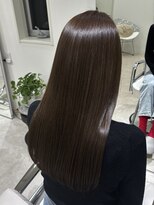 コーセイ(CO-SEI) 『ロングヘアーにおすすめ！』髪質改善カラー直後のリアル美髮