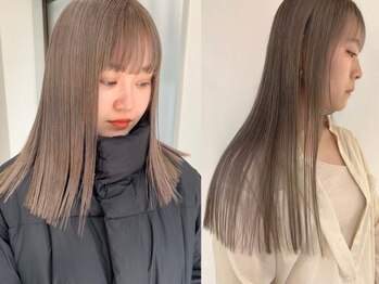 エイミー 布施店(eimee)の写真/理想の質感を叶えつつ、ピンピンになりすぎない、素髪のような自然で美しいストレートヘアをご提供します◎