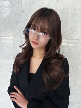 ユーフォリア 新宿通り(Euphoria) 韓国風レイヤーカット/7ハッシュカット/ロングレイヤー