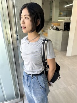 カケル(×.) 韓国風タイトボブ／タンバルモリ／ワンホンボブ