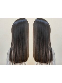 【連坊/髪質改善・縮毛矯正専門店】ダメージレスにこだわった施術で柔らかく、自然なストレートを実現◎