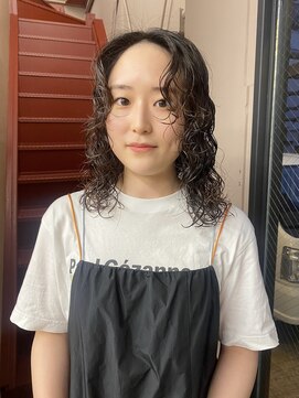 フェンヘアーアイス 中目黒(Fen.hair ici) ゆるふわ大人可愛い♪20代30代ミディアムパーマ黒髪