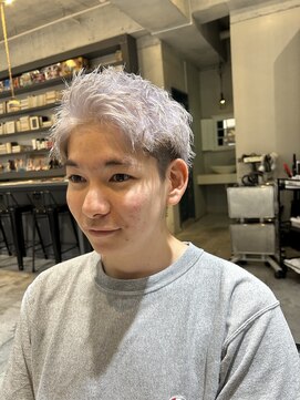 ハングアウト(Hangout) 短髪/シルバー/メンズ