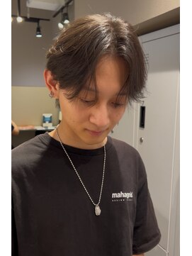 メンズグレース(men's GRACE) 毛流れセンターパート、ニュアンス