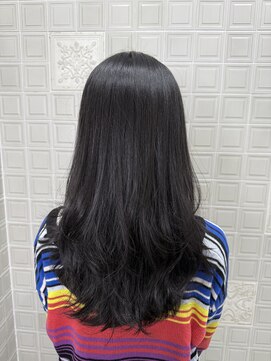 縮毛矯正レイヤー