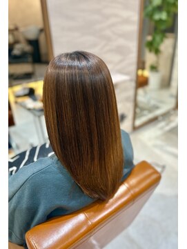 朝の準備が5分短縮！美髪矯正[浦添/経塚/縮毛矯正/白髪ぼかし]