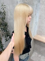 アロ 大阪梅田(alo)&nbsp;【momoa】ブロンドベージュ《大阪梅田/ブリーチ》