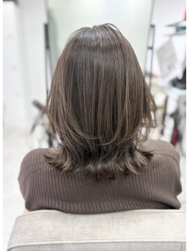ガーデン バイ イル(GARDEN by illu Co.Ltd) 30～50代くびれヘア×暗すぎないアッシュグレー