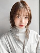 リヤン 表参道(lyann) ワンカールナチュラルカール前髪クールショート小顔カット