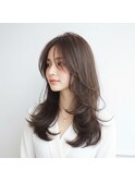 しっかり動きがでるレイヤーカット