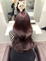 パルス ギンザ(PULSE ginza) ピンクブラウン ワンホンヘア ピンクラベンダー 韓国 レイヤー