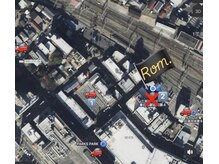 ロム(Rom.)の雰囲気（車マークがオススメ駐車場です！お会計から2時間分200円引き！）