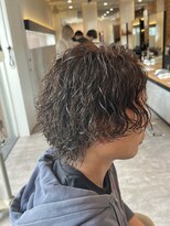 リシェール 北越谷店(RICHAIR) 刈り上げセンターパート/波巻きツイストスパイラル/越谷