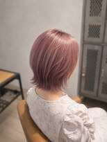 ヘアーアンドスパ アウローラ(AURORA)&nbsp;ハイライトピンク