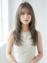 ライフイズモーメント 浜松富塚店(Life is...Moment)&nbsp;グレージュ×レイヤーカット