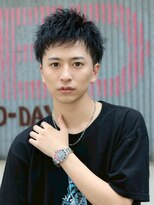 ルーシー 名古屋栄(LUCEY) センターパートニュアンスパーマフェザーパーマ波巻きパーマ