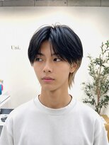 ユニ 江坂(Uni.)&nbsp;ウルフカット シースルーマッシュウルフ　インナーカラー