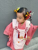イオ(io)&nbsp;七五三/七五三ヘア/3歳七五三/女の子ヘアアレンジ