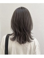 アンリエラ(Unliera)&nbsp;くびれレイヤー/透明感グレージュ/松山美容室