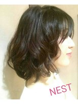 ネスト(NEST) 大人可愛いミディボブ☆