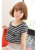 厚めバングの小顔ボブ【MILA 2009 S/S】