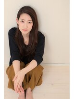【ARISE都立大学】　横分けバング　ロング