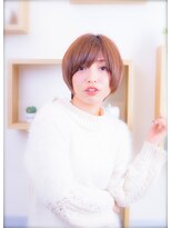 グラスヘアリオン(Grous hair lion)&nbsp;【Grous Hair lion　御茶ノ水】☆ウワテ女子のモテ髪ショート4☆