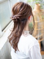 エクファ ヘア リゾート 大津 瀬田店(ex-fa hair resort)&nbsp;【瀬田◆エクファヘアリゾート】お呼ばれハーフアップアレンジ
