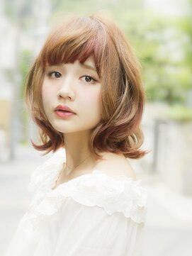 カラーリゾート エーアイ 川口元郷店 西川口 川口(Ai) 大人かわいいカールボブ[川口/西川口/川口元郷]