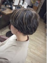 グレースモア(Grace More)&nbsp;（久留米／西原）メンズマッシュ×アッシュグレージュハイライト