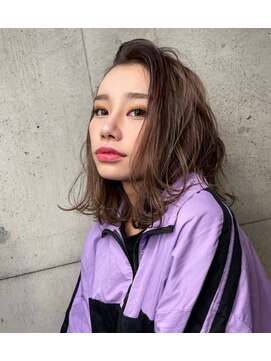 ユアーズ ヘアー 新宿EAST(youres hair) ハイライト、ローライトスタイル